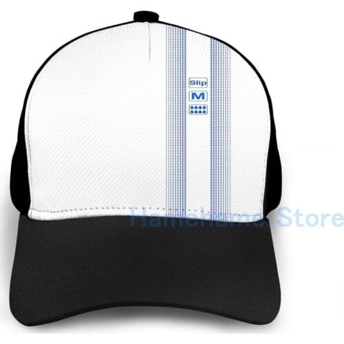 Fashion Tena Plus Diaper Basketball Cap men women Graphic print black Unisex adult hat