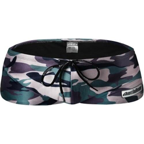 Mens Swimwear Beach Spa Swimming Trunks Male Sport Fast Dry Camouflage Swim Surfing Boxer Shorts Sunga Camo Swimsuits Plus Size