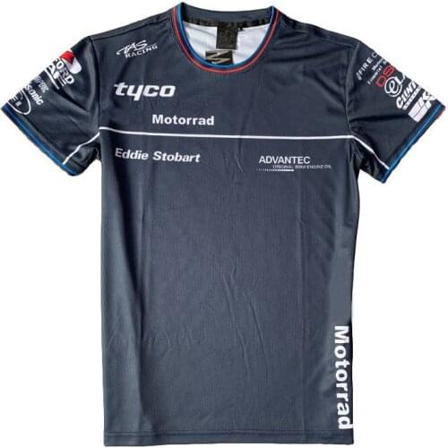 Moto Bike T-Shirt For BMW Motorcycle Downhill Bike Motocross T Shirts Moto Short Sleeve