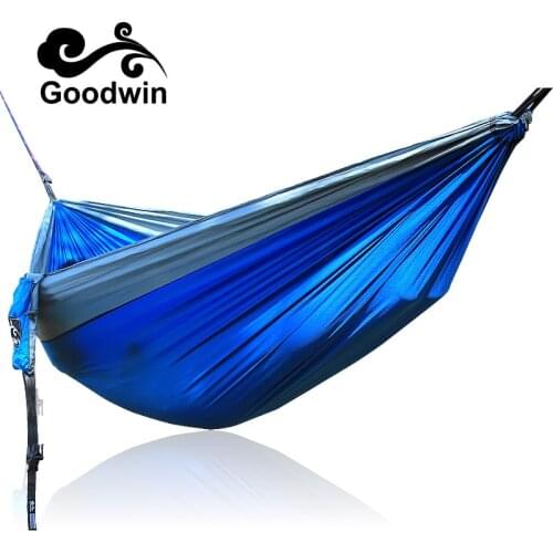 2 people Hammock Camping Survival garden hunting Leisure travel Double Person Portable Parachute Hammocks