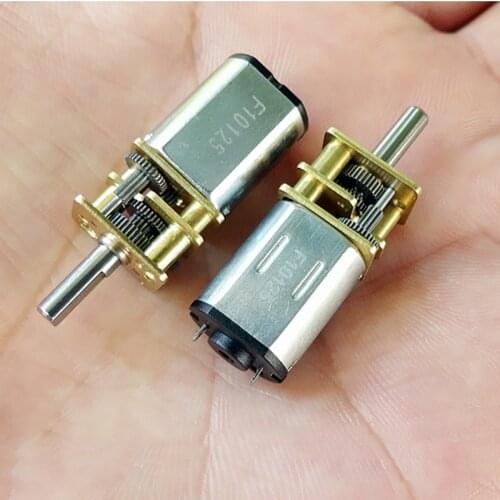 N20 DC 3V 145RPM Gear Motor Speed Reduction Gear DC Motor Electric Gear Box Gearwheel DIY Smart Car Robot Electronic door lock