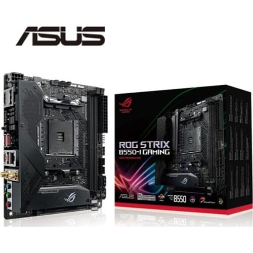 NEW MINI-ITX ITX For ASUS ROG STRIX B550-I GAMING Motherboard Socket AM4 M.2 nvme ssd B550 Original Desktop Mainboard