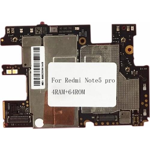 OUDINI UNLOCKED 4G RAM 64GB ROM work for Redmi Note5 PRO motherboard 4+64 International Edition