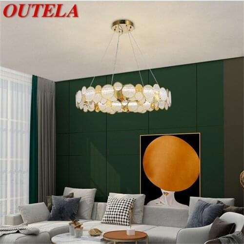 OUTELA Pendant Light Postmodern Creative LED Lamp Fixture For Home Dining Living Room