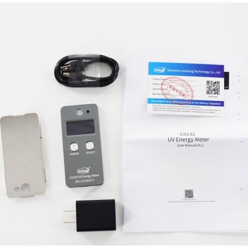 Portable LS132 UV Energy Meter UV intensity meter for high pressure mercury lamp curing exposure machine