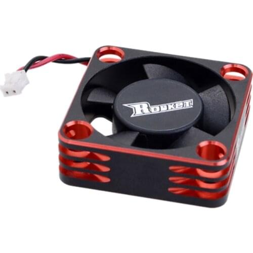 ROCKET Cooling Fan 25mm Mini Aluminum Fan RC Cooling Fan Rotates At 32000RPM 8.4V for TS120 TS160 ESC Fast Cooling