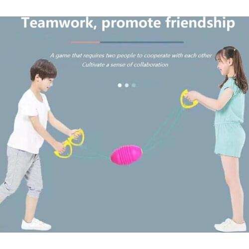 Jumbo Speed Balls Childrens Toys Through Pulling The Ball Indoor Outdoor Toys