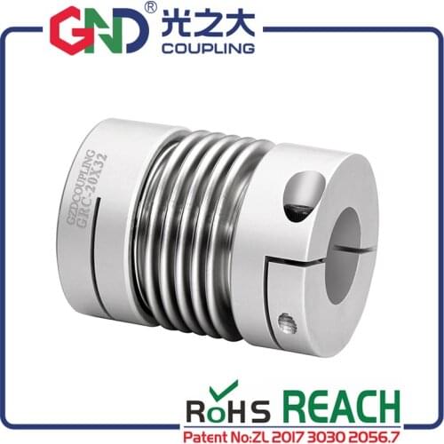 Zero blacklash coupling shaft diameter high torquegenerator bellows servo motor spring quick-bellow aluminum alloy couples
