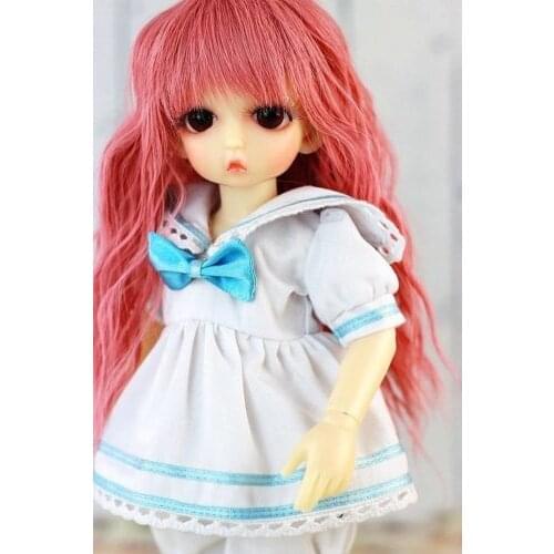 [wamami] 120# White & Light Blue Shirt/Clothes/Dress/Suit 1/6 SD DZ BJD Dollfie