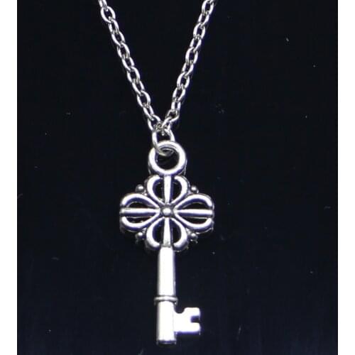 New Fashion Necklace 30x13mm retro treasure chest key Pendants Short Long Women Men Colar Gift Jewelry Choker