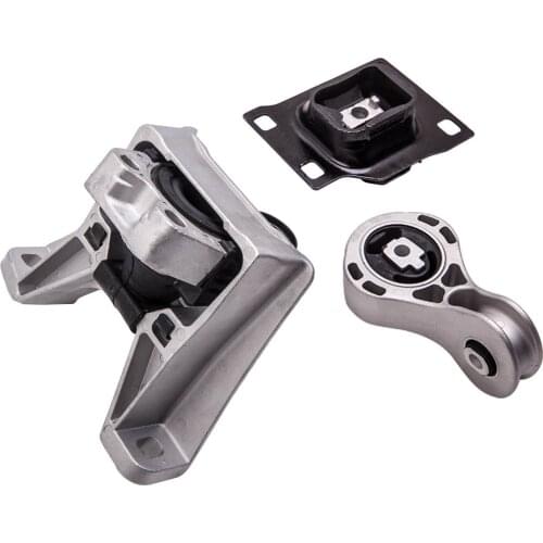 3x Engine Motor Mount & Transmission Mount for Ford Focus 2.0L L4 08-11 for Auto