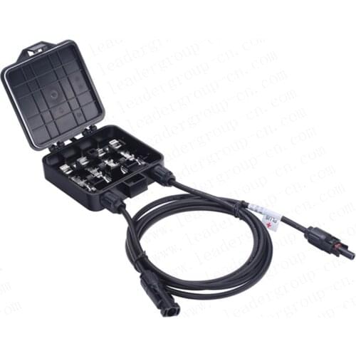 BULSUNSOLAR50 PCS TUV PV-Junction Box for PV mould 4 rails 3 diode solar junction box FS0156