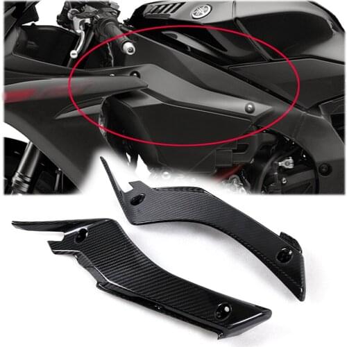3K Carbon Fiber for Yamaha R1 Motorcycle Side Panel Cover Side Fairing 2015 2016 2017 2018