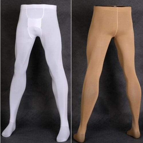 Men Sexy Sissy Lingerie Tights Pantyhose Velvet 200D Elastic Warm Pantyhose Gay Wear Bandage Bodyhouse Leggings Erotic Underwear