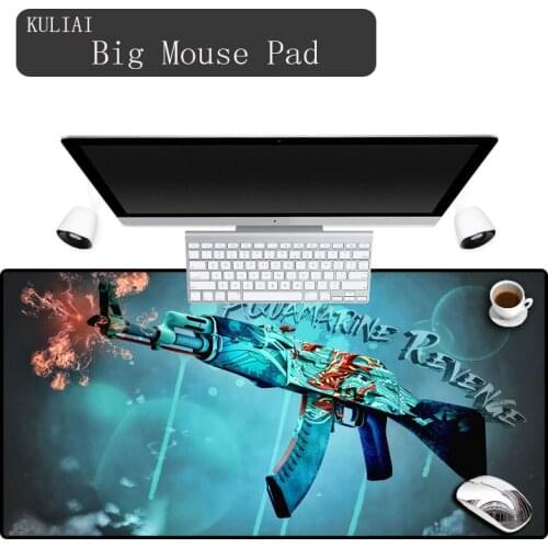 XGZ Ak47 Ar15 Gun Mouse Pads Large Gaming Player Pad Keyboard Laptop Gamer Edge Control Gaming Mouse Cool MousePad Game for Csgo