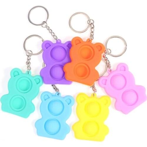 Montessori Fidget Dimple Simple Fidget Toys Fat Brain Toys Push Stress Relief Hand Toys Pop it For Kids Adults Early Educational