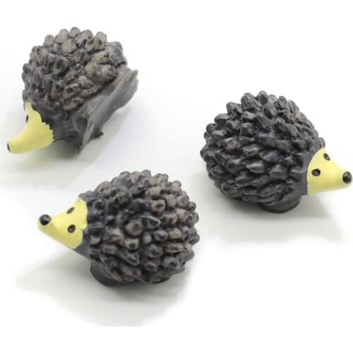 New Kawaii Flatback Resin Hedgehog Cartoon Flat Back Resin Cabochons Embellishments Accessories DIY Hair Bows Center