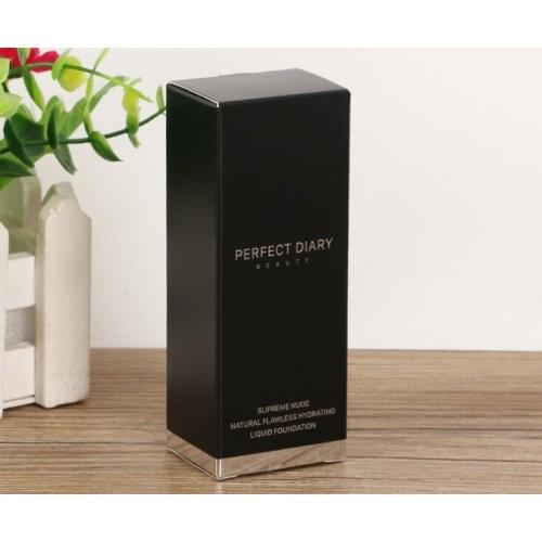 Custom perfume logo printed foldable carton shipping boxes,Hair extension storage pull out boxes ---XP1365