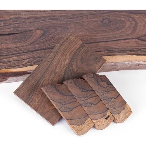 DIY Knife Handle Material Persimmon Wood Ziricote Cordia Dodecandra Mexico Ebony Black Persimmon Wood Craft Wood Craft Tree