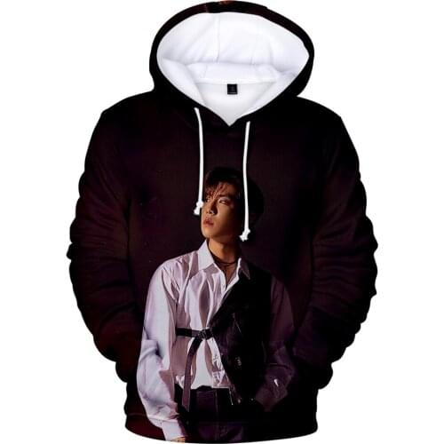 Sidno AB61X 3D Hoodies Men/women Sweatshirts Spring/autumn Fashion Kpop Hoodie Boys/girls Casual Long Sleeve Outwear Coat Cotton