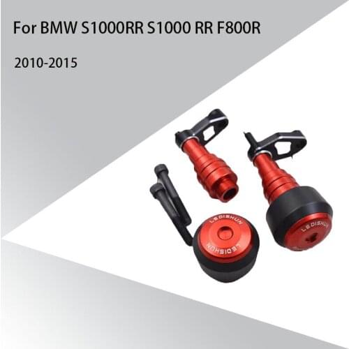 Motorcycle CNC Frame Sliders Crash Pad Cover Falling Protector Guard For BMW S1000RR S 1000 RR 2010-2015 F800R