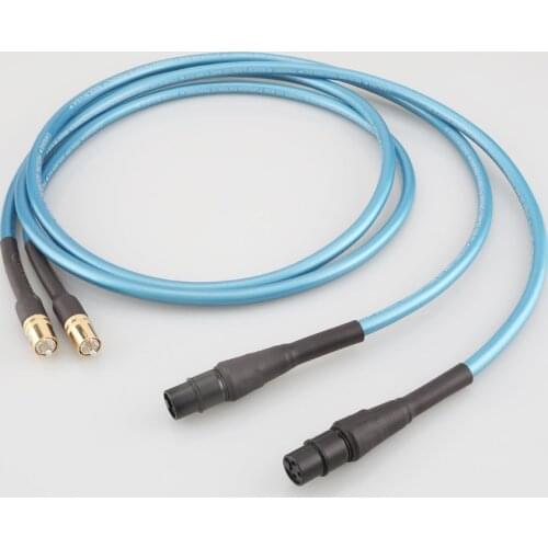 HiFi Cardas RCA to XLR Balanced plug Audio Cable Cardas Cross Audio Amplifier CD DVD player RCA interconnect cable