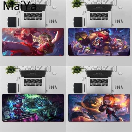 Maiya Top Quality league of legends Annie DIY Design Pattern Game mousepad Free Shipping Large Mouse Pad Keyboards Mat