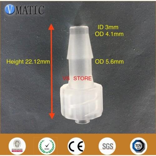 High Quality 10 pcs Pipe Fitting Hose Barb 5/32 Inch Male Copper Barbed Connector Joint Coupler Adapter