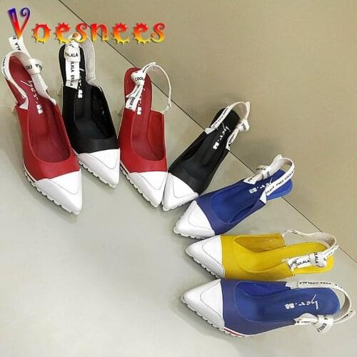 2019 Shallow Women Sandals Ankle Strap High Heel Female Student Shoes Sandals Sexy Pointed Toe Shoes 2019 Summer Girl Shoes