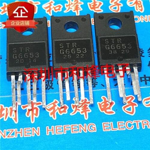 10PCS STRG6653 STR-G6653 TO-220F-6 100% New&original