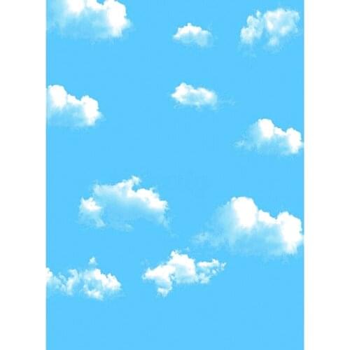 5x7FT Blue Sky Cloud vinyl Photography Backdrop Photo background Prop For Studio