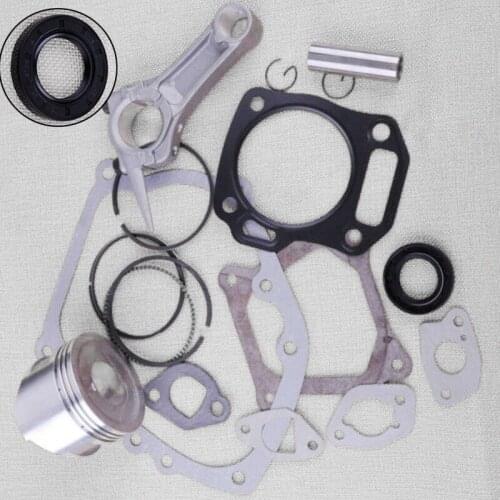 Auto Car Piston Pin Circlip Ring Oil Seal Gasket Kit Replacement Spare Parts For Honda GX160 5.5HP Engine Repair Tool Parts