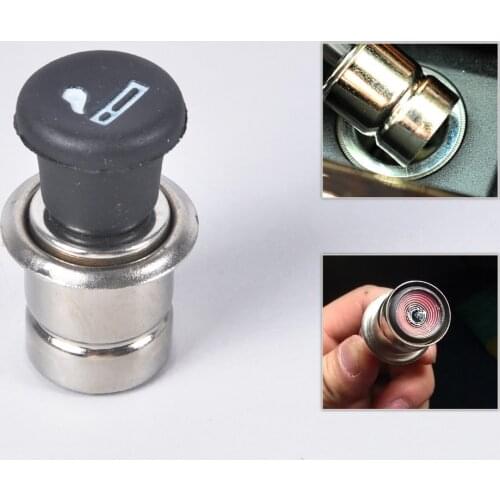 DWCX new 12V Car Power Plug Socket Output 20mm Automatic Cigarette Lighter Ignition for VW Audi Ford Nissan Chevrolet Kia