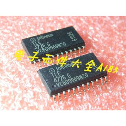 Free Shipping! 10pcs/lot TLE4726G TLE 4726 G TLE 4726G TLE4726 2-Phase Stepper-Motor Driver SOP-24