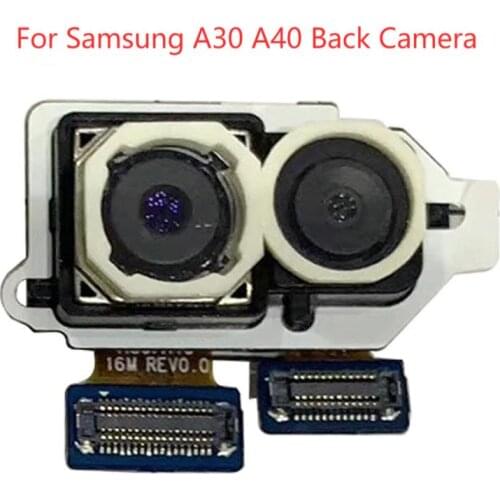 For Samsung Galaxy A30 A40 A305F A405F Front Camera Original Rear Rear View Camera Flexible Cable