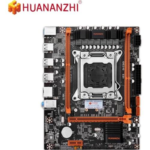 HUANANZHI X79-4M M-ATX USB3.0 SATA NVME NGFF M.2 SSD support REG ECC memory and Xeon E5 processor C2/V1/V2 2640 X79 Motherboard