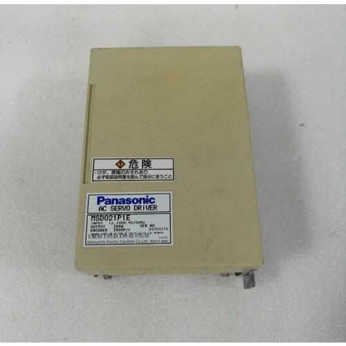 MSD021P1E servo driver , used in good condition . 80% appearance new , good working , free shipping