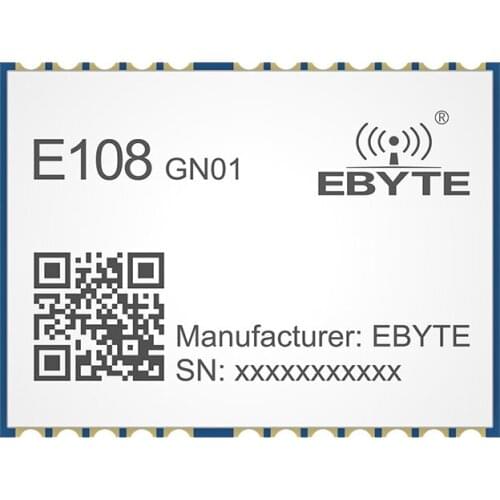 NMEA0183 Module V4.1 Multi-mode Satellite GPS GLONASS GALILEO QZSS SBAS BDS Positioning Navigation TCXO SPI Module E108-GN01