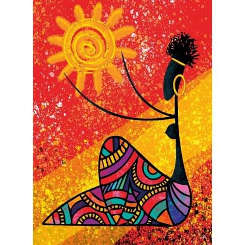 Nova Puzzle 1000 Piece Sun and African Women-41059