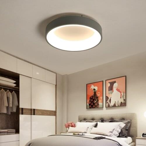 Surface mounted Round/Square Modern LED Ceiling Lights For Living room Bedroom lamparas de techo Ceiling Lamp Lighting Fixtures