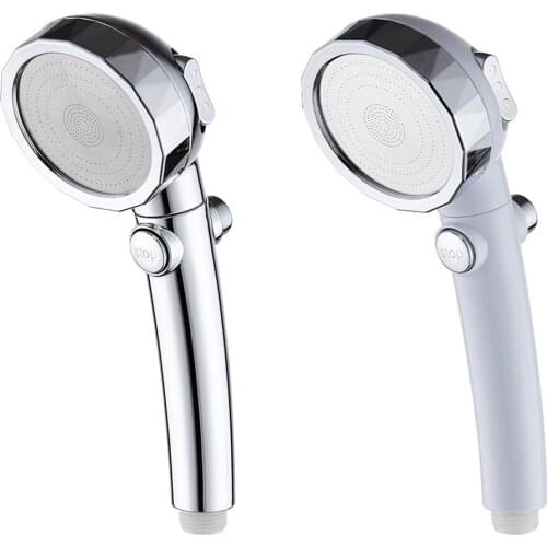 Universal High Pressure Shower Head Adjustable Water Saving Rain Bath Showers Showerhead Luxury For Home Hotel Bathroom Sprayer