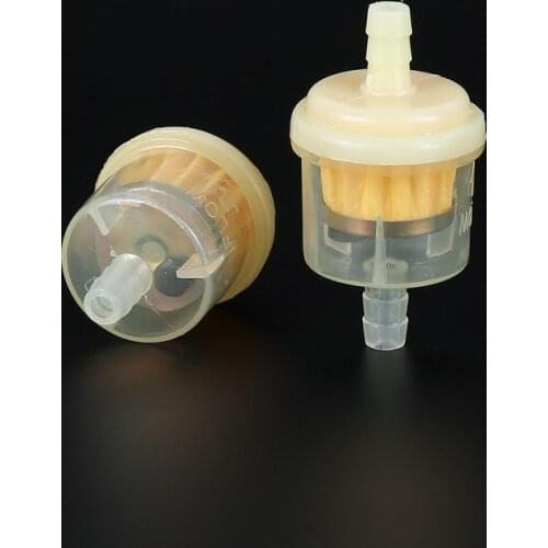 10pcs Universal motorcycle gasoline filter Petrol Gas Fuel Gasoline Oil Filter for Scooter Motorcycle oil fuel filter