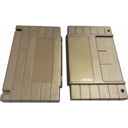 100 pcs a lot USA Version Games Card Housing Shell Case Cover for S-N-E-S Game Cartridge Box with 2 screws
