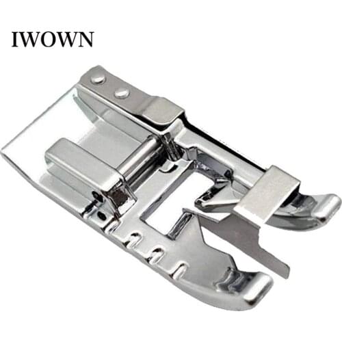 2/1pcs Stitch in Ditch Foot Edge Joining Foot Sewing Machine Presser Foot For Low Shank Snap-On Household Sewing Machine 9902