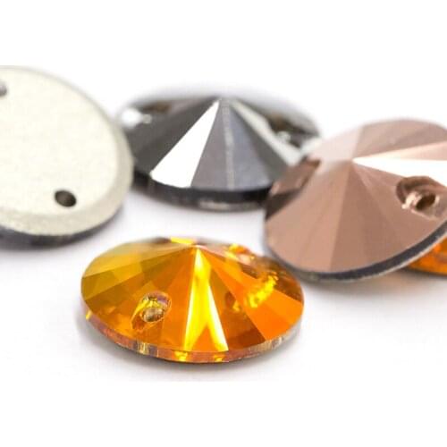 20pcs crystal sew on K9 glass Rhinestones Flat backs round shape Garment craft stones diamond for decoration or clothing DIY