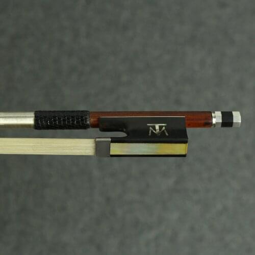 4/4 MASTER FINE Pernambuco Violin Bow Silver mounted Good Performance
