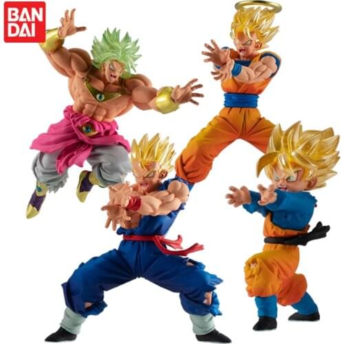 Bandai Original Gashapon Dragon Ball Super VS Series 17 Goku Japanese Anime Model Decoration
