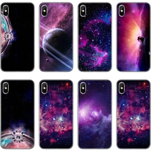 Interstellar Purple Space Star For Samsung Galaxy A10 A30 A40 A50 A60 A70 A6s A8 A9s J4 J6 Prime Plus 2018 cover case