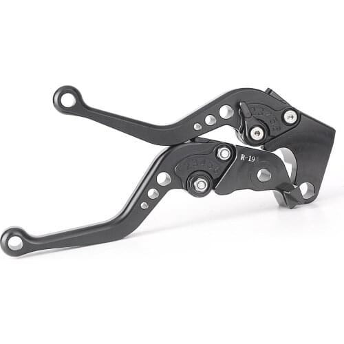 CNC Aluminum Motorcycle Short Brake Clucth Levers For YAMAHA YZF R1 2009 2010 2011 2012 2013 Adjustable