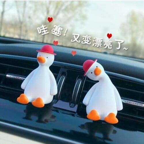 Perfume Diffuser Decor Clips Colorful Ducks Vent Air Freshener Auto Accessories Solid Perfume Decor